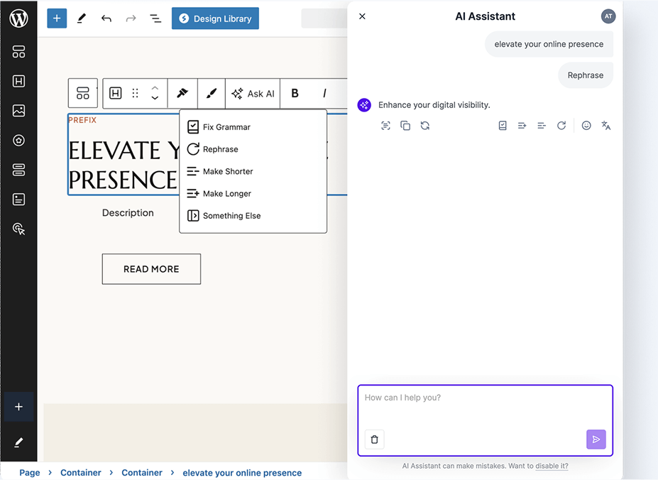 AI Assistant